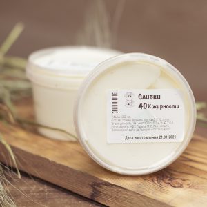 Сливки 40% 270 г