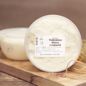 Творожная масса с курагой 300 г